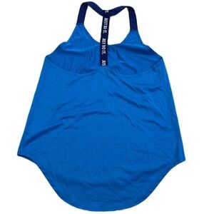 Nike Blue Dri-FIT "Just Do It" Racerback Tank Top - Size S